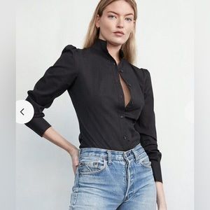 Billie the Label Sterling Top in Black